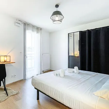 アパート Homey Chloe - New - Parking Gratuit - Balcon Prive - Proche Geneve *
